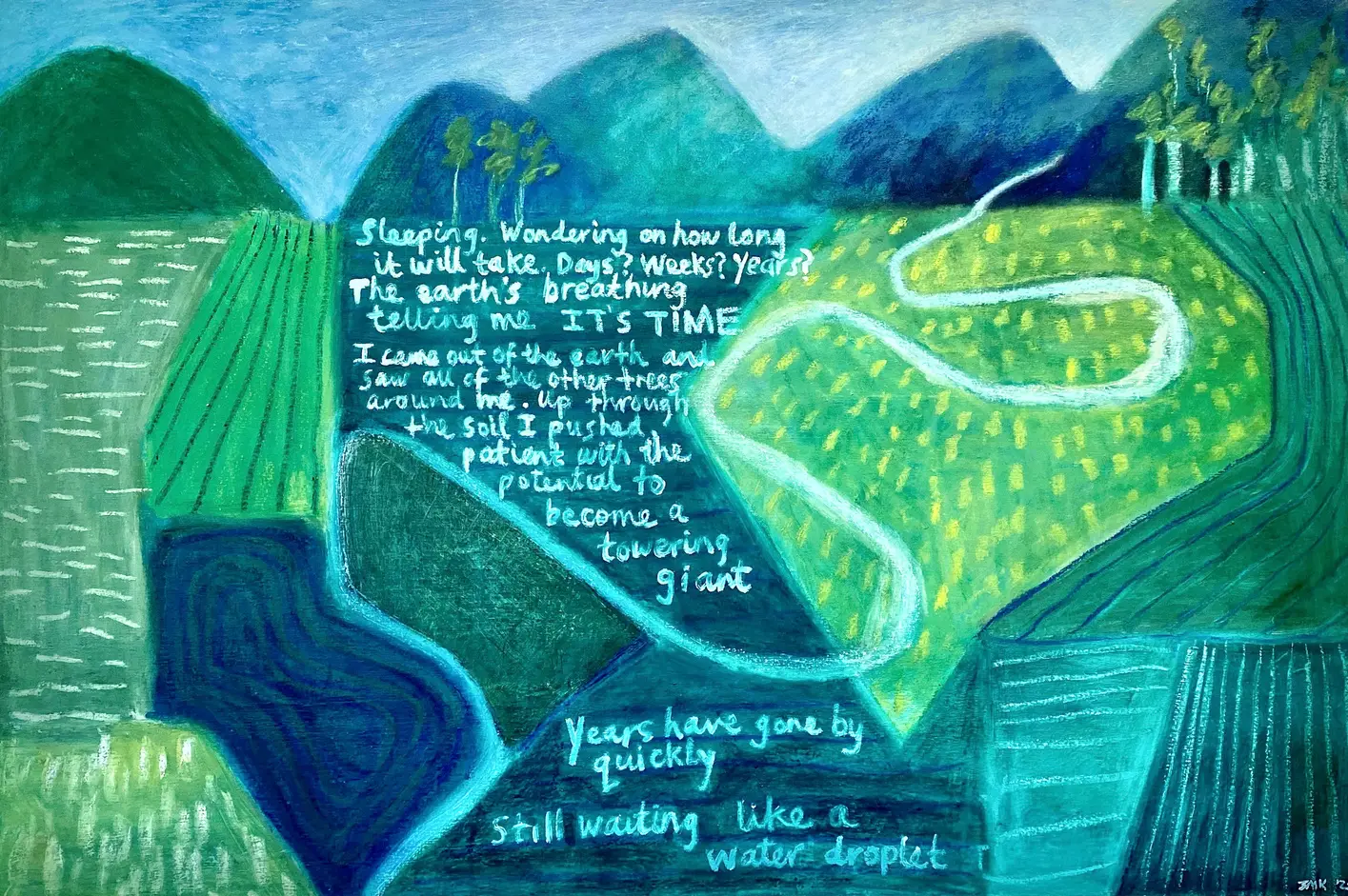 Painting by Jenny Keate